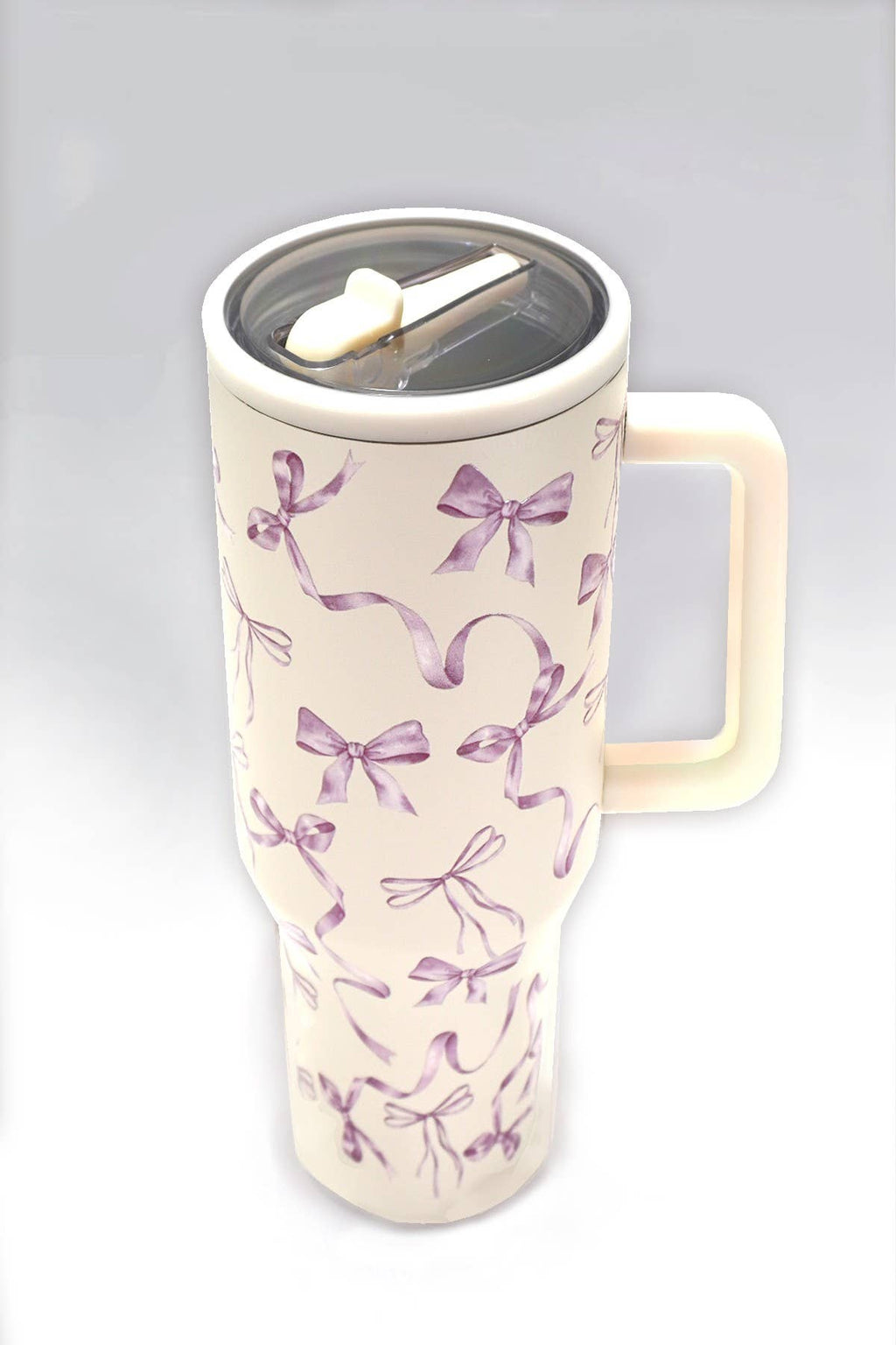 LAVENDER BOW TUMBLER