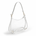 NC Tar Heels Sara Clear Purse with Skinny Scarf