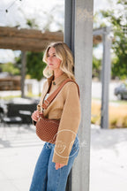 Willa Woven Bum Bag Crossbody