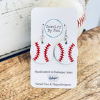 Baseball Earrings