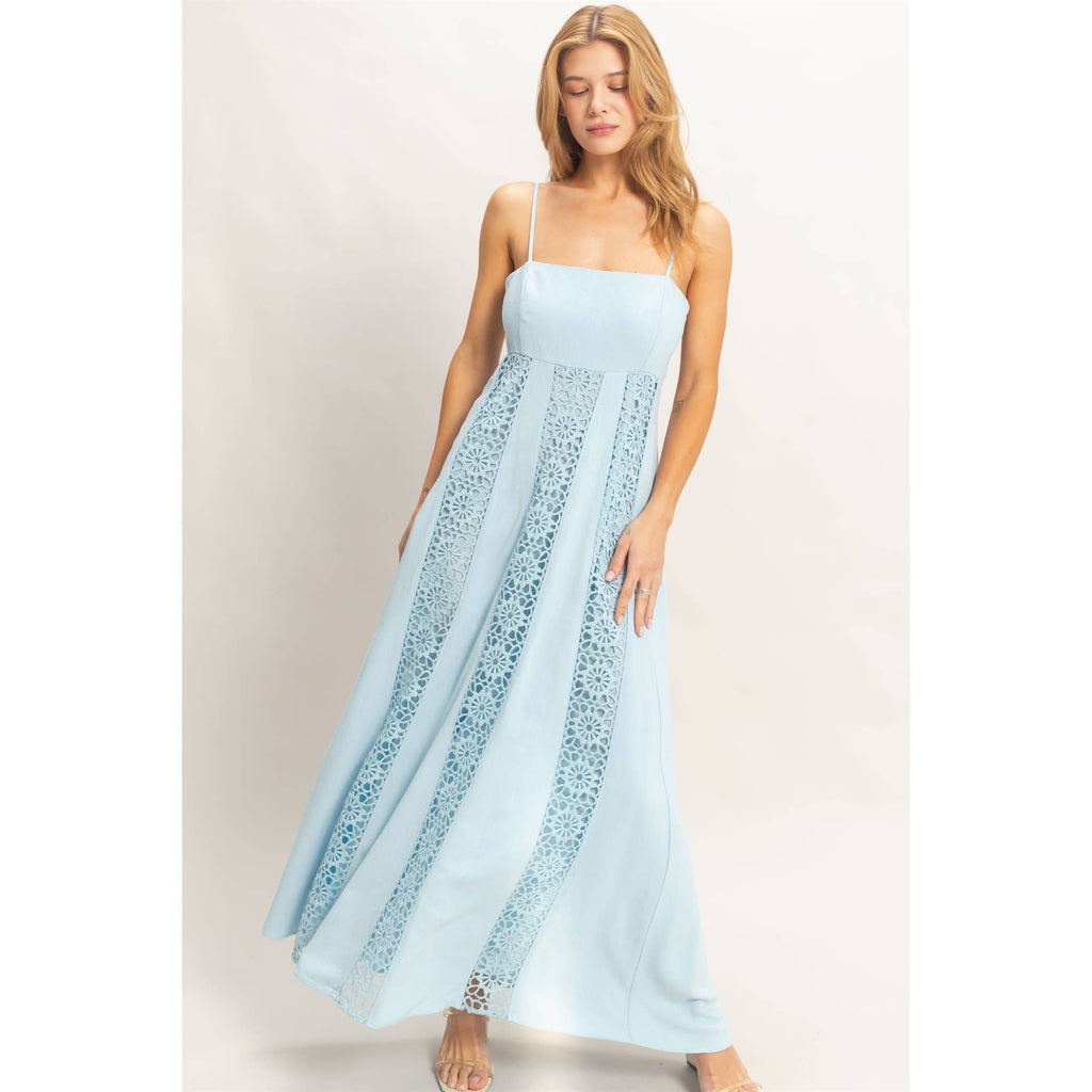 Tula Woven Lace Trim Dress