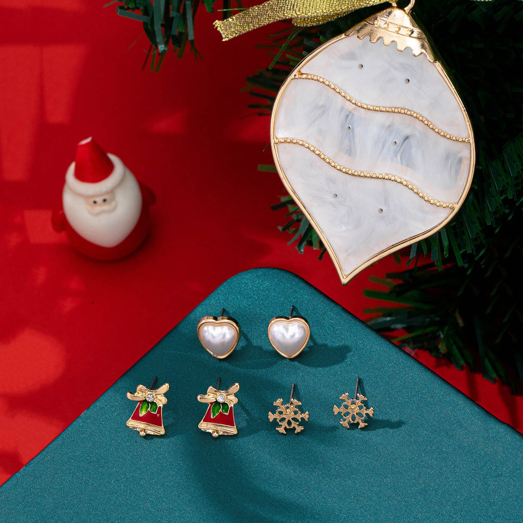 Christmas Trio Earring & Ornament Set