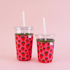 Coffee Cup Cover - Strawberry