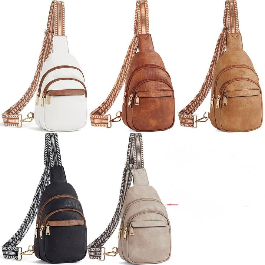 Larissa Sling Bag with Zipper