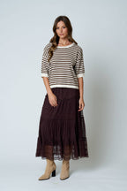 JULIA STRIPE SWEATER