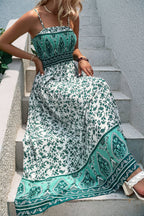 Emery Floral Shirred Cami Dress