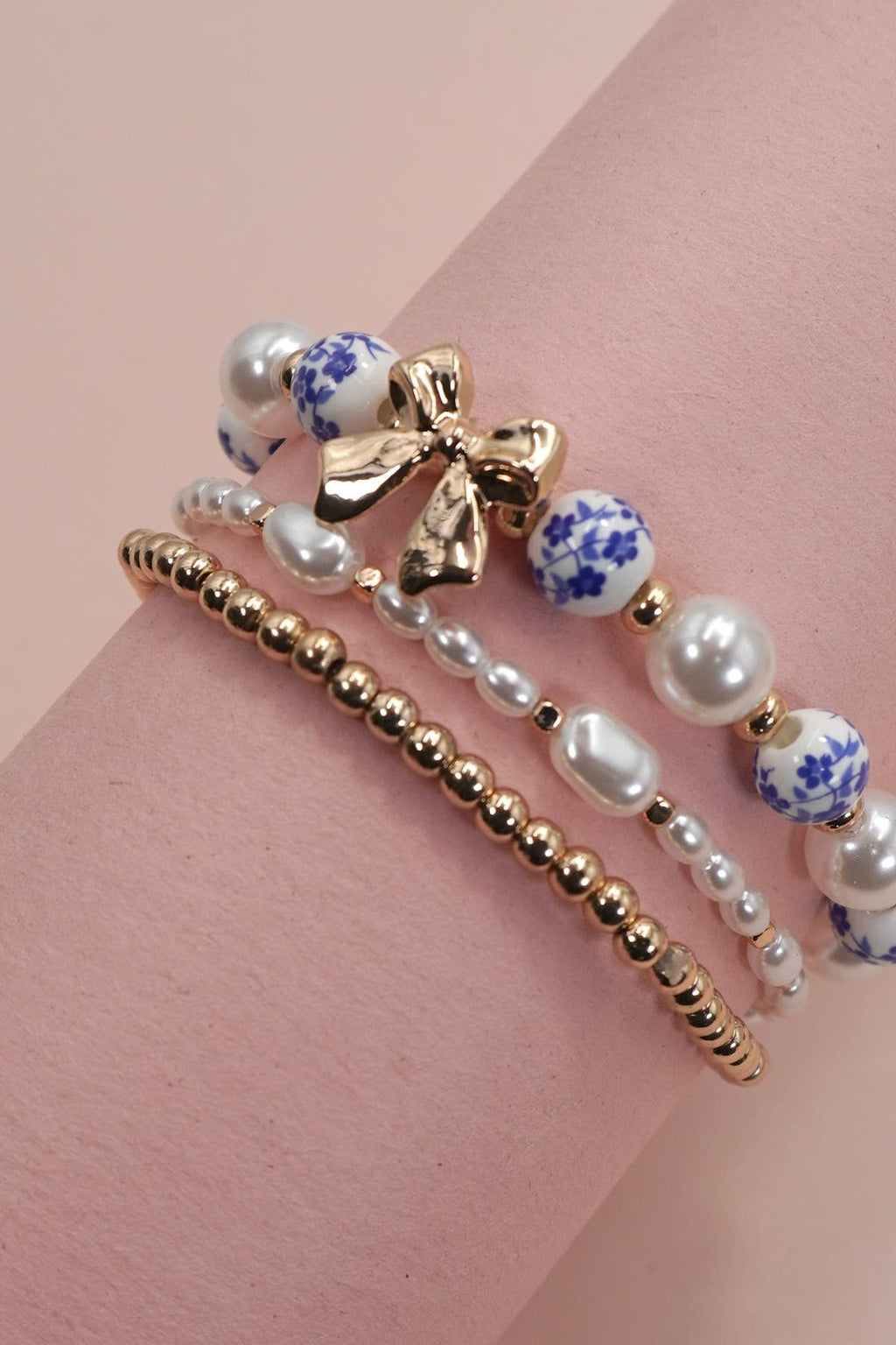 BLUE CERAMIC PORCELAIN BRACELET