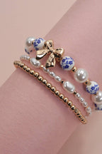 BLUE CERAMIC PORCELAIN BRACELET