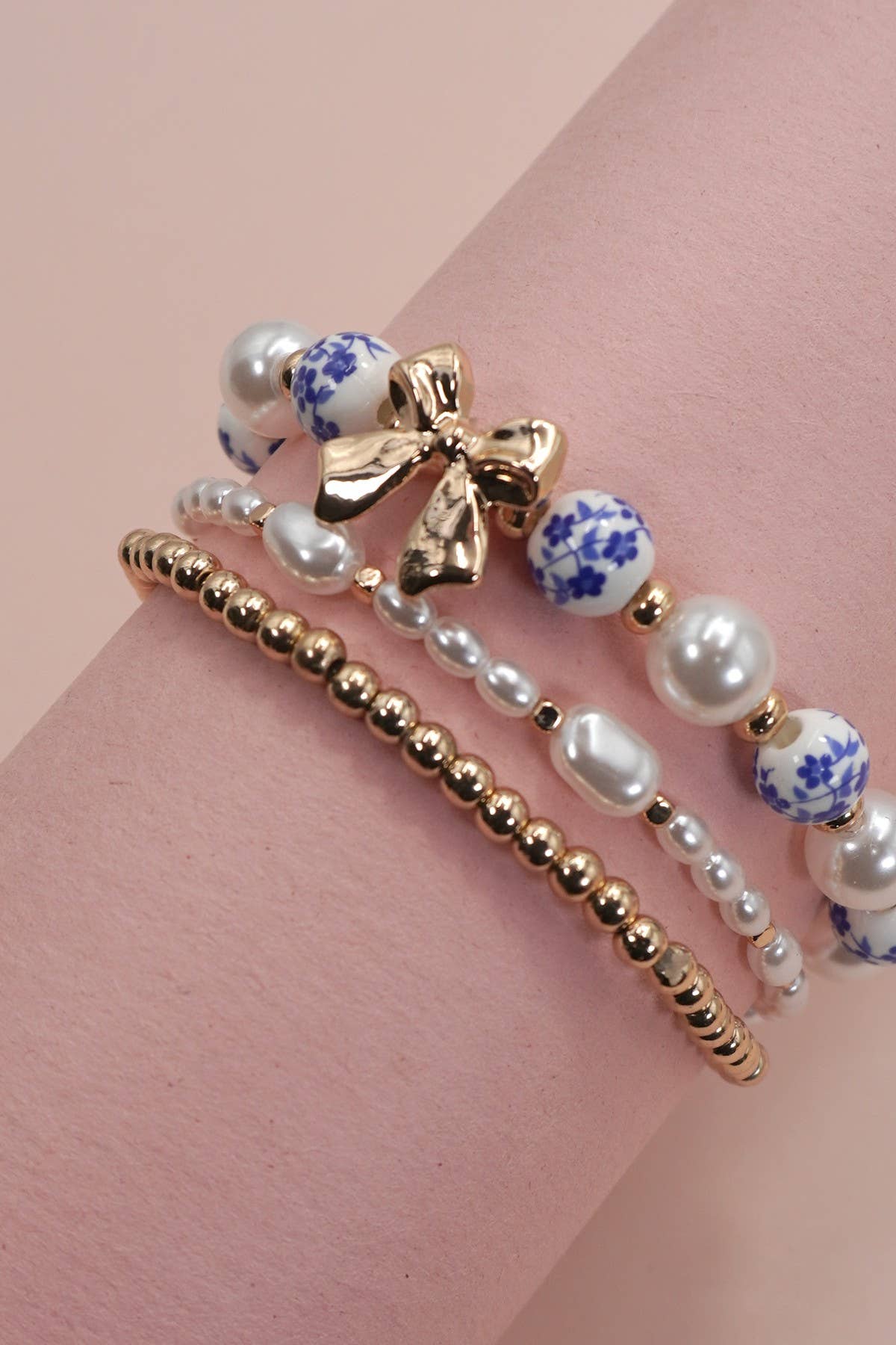 BLUE CERAMIC PORCELAIN BRACELET
