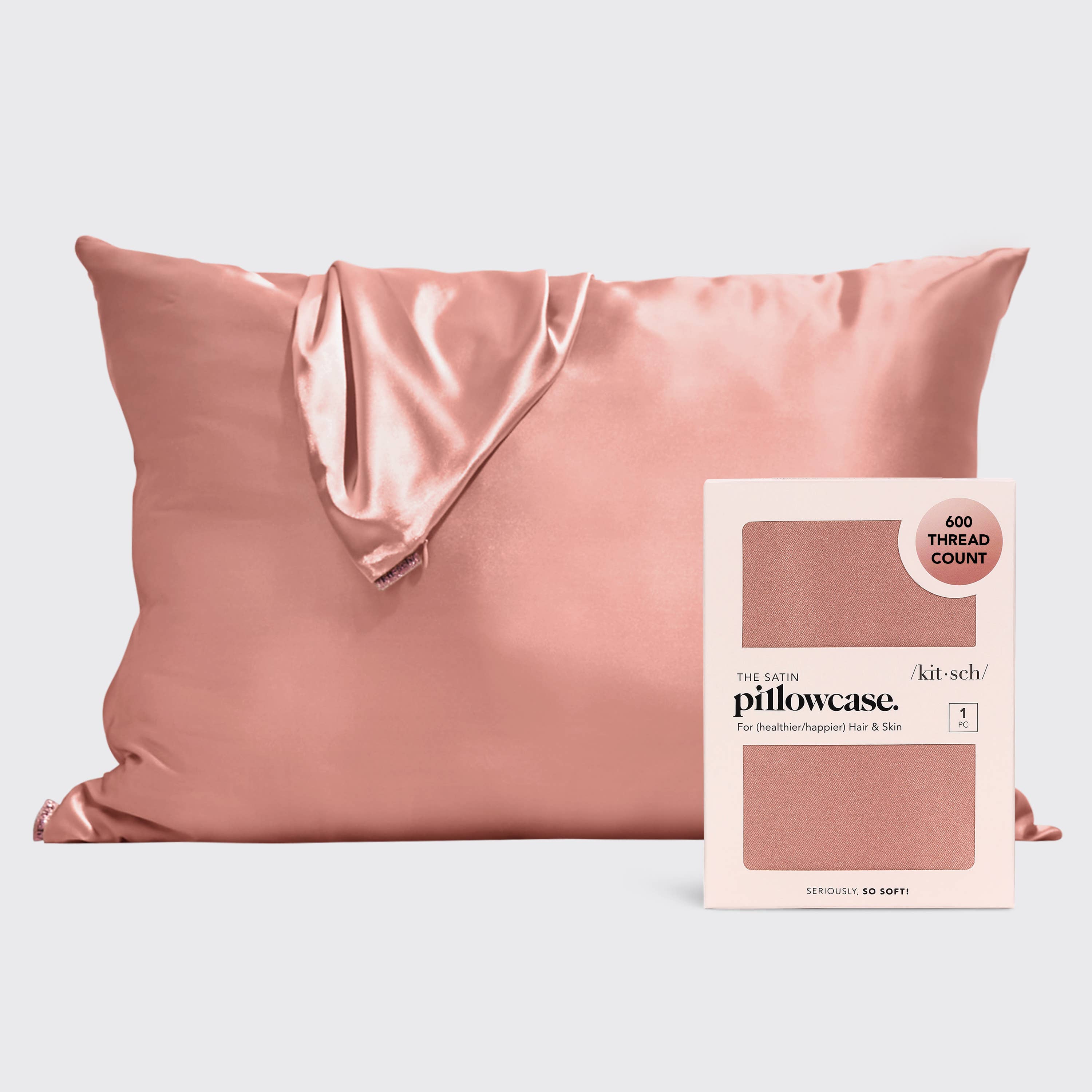 Satin Pillowcase Standard -Pink