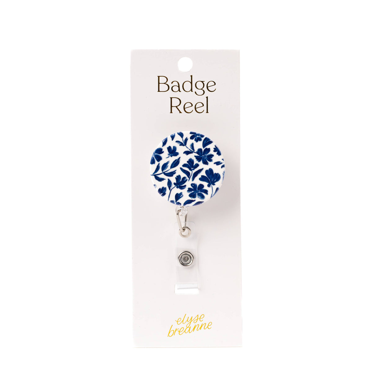 Floral Badge Reels: Blue
