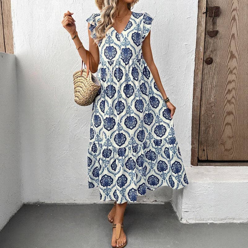 Alice Blue Floral Dress