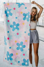 Flowers Quick Dry Beach Towel