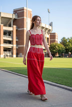Winifred  Lace Trimmed Gameday Set