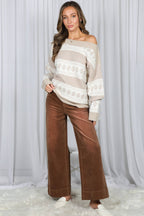 Nora Corduroy Cropped Pants