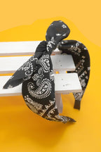 BOW PAISLEY HEADBAND