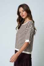 JULIA STRIPE SWEATER