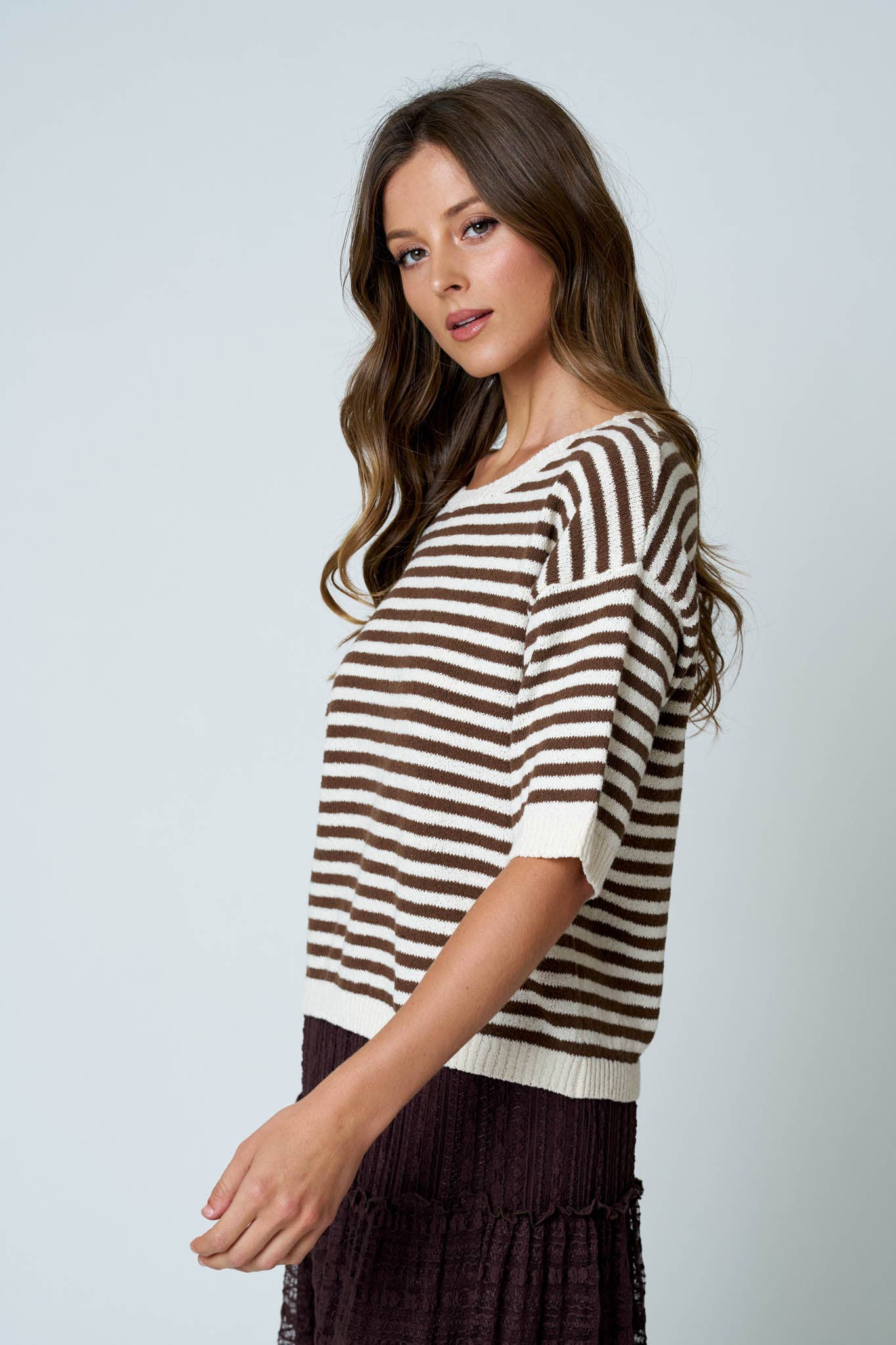 JULIA STRIPE SWEATER
