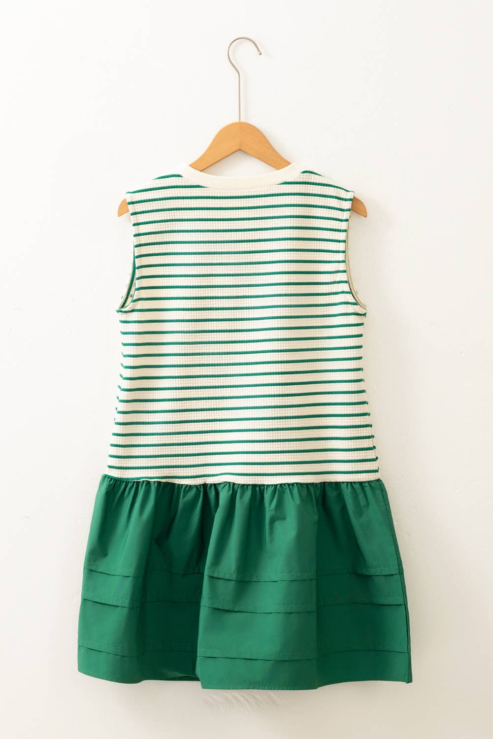 Hazel Stripe Ruffled Dress