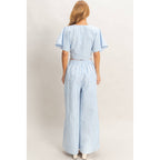 Twist Front Top & Pants