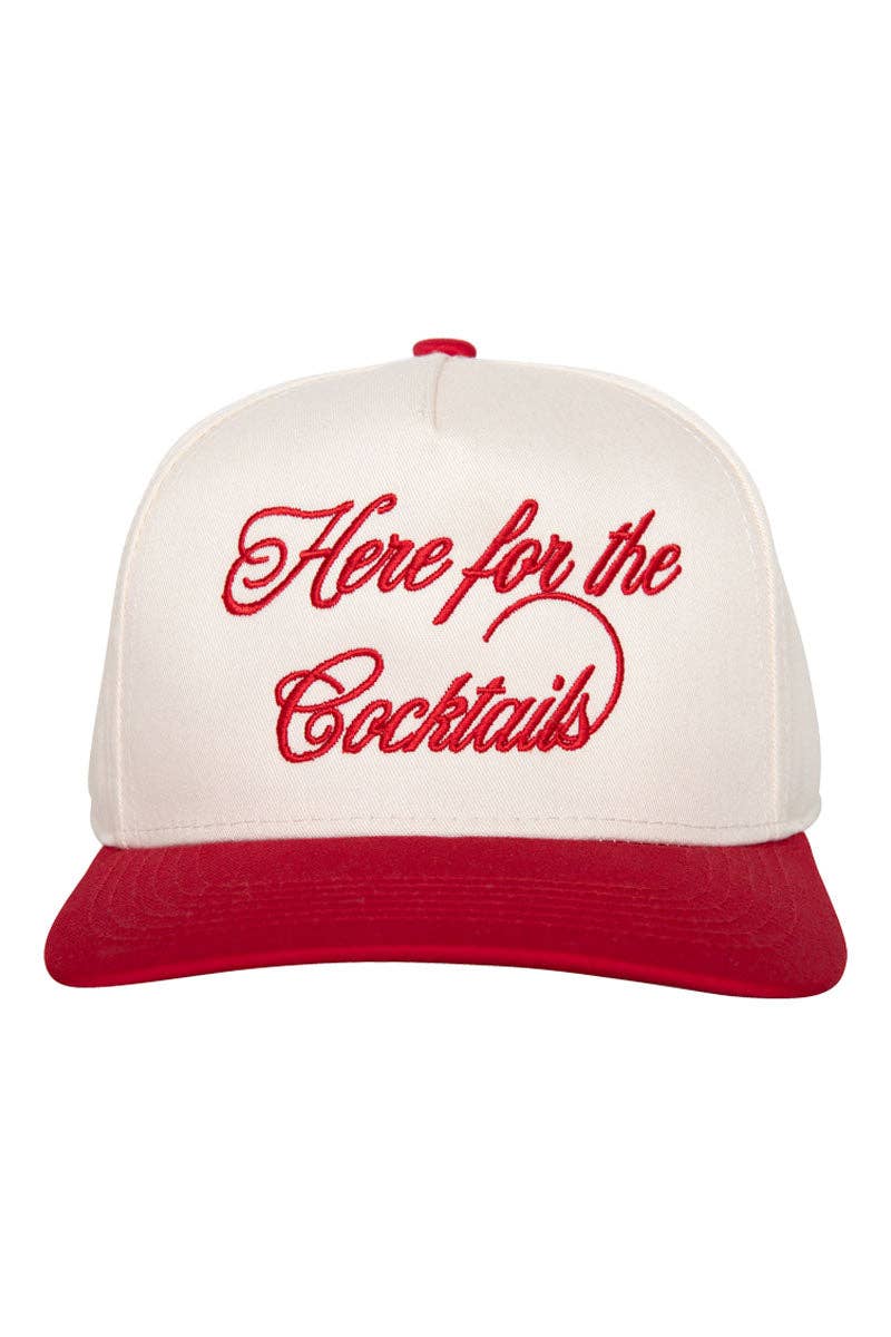 Here For the Cocktails Two-Toned Vintage Hat