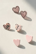 Heart Studded Earring