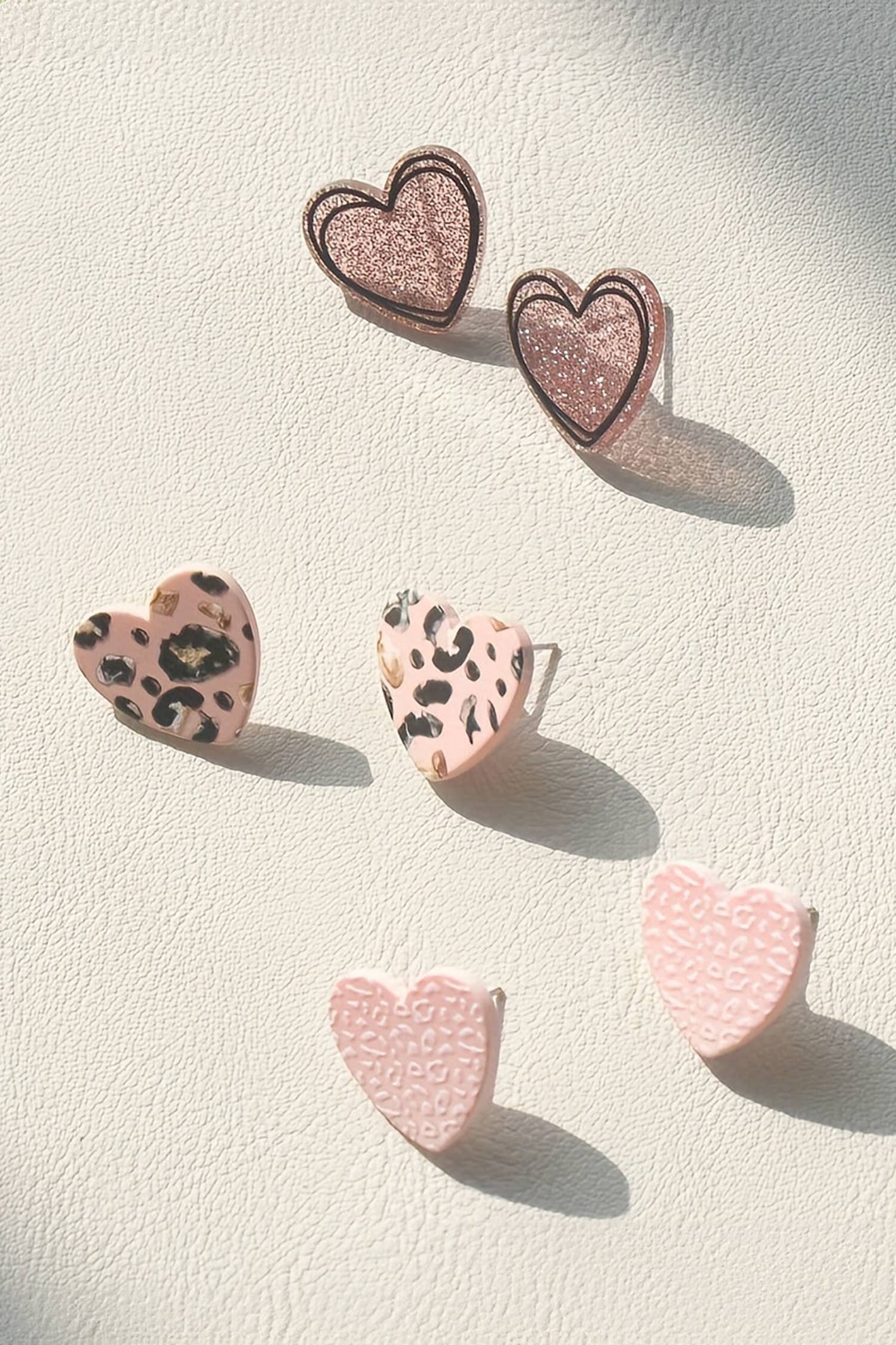 Heart Studded Earring