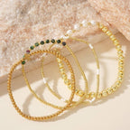 MULTI BALL PEARL BRACELET