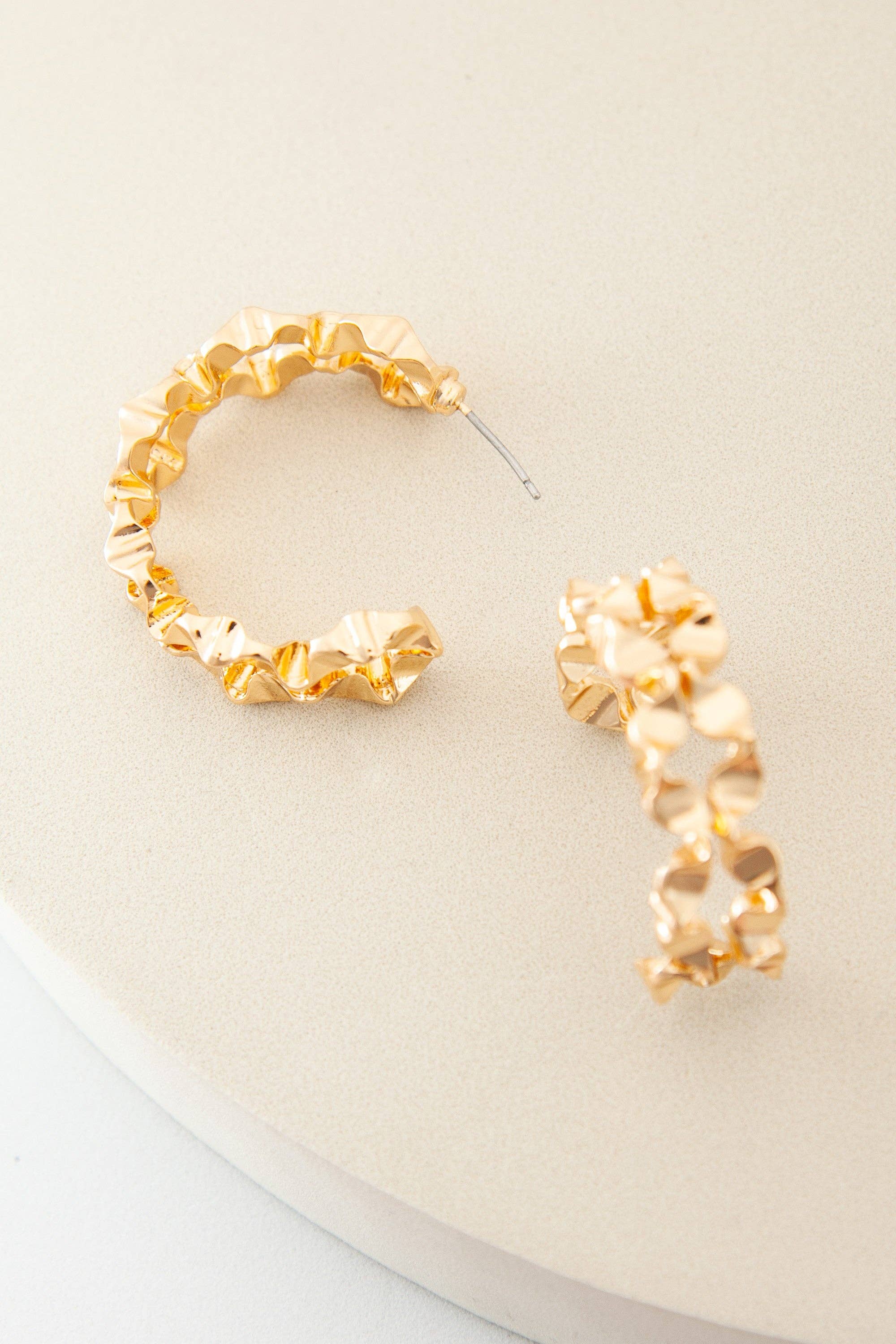 HAMMERED EARRINGS