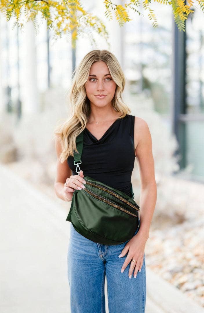 Farah Fanny Bum Bag - Olive