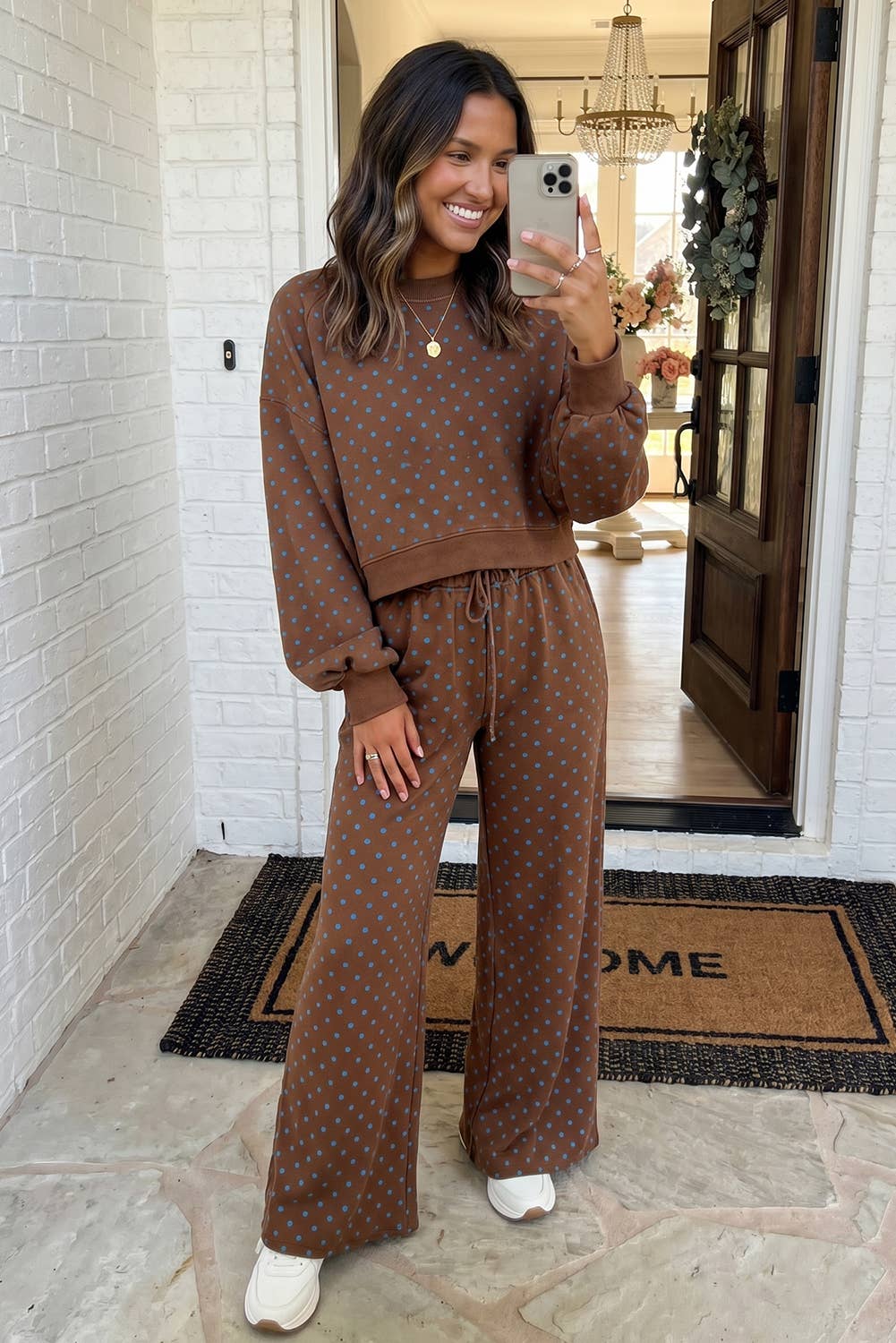 Polka Dot Pants Set