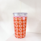 Coffee Cup Cover - Boho Florals