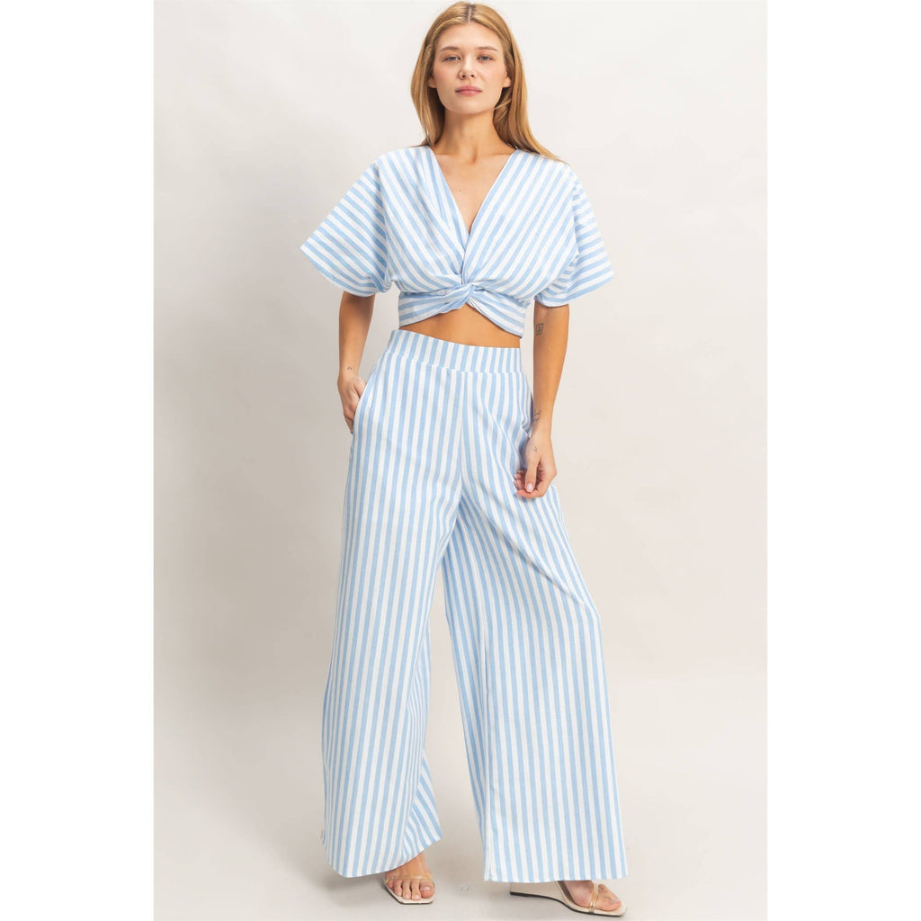 Twist Front Top & Pants