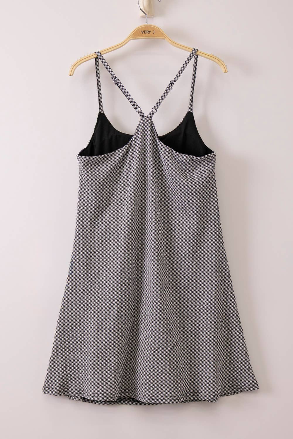Emily Checkered Knit Dress