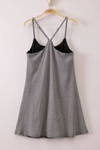 Emily Checkered Knit Dress
