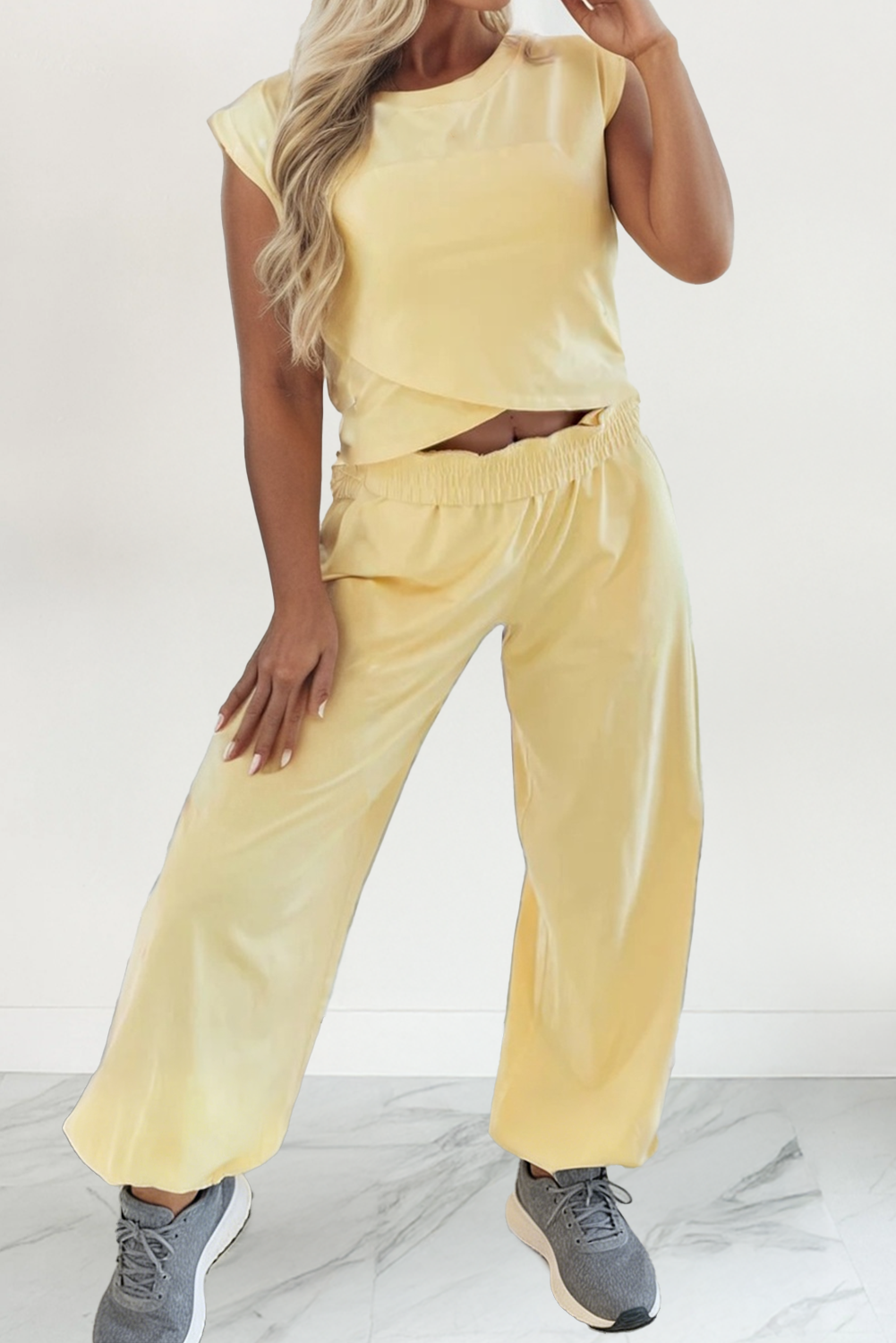 Anna Cropped Tank Top & Pants