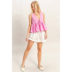 Beryl Lace Tie Top