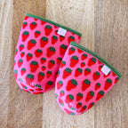 Coffee Cup Cover - Strawberry