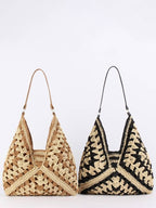 Crochet Open-Weave Handbag