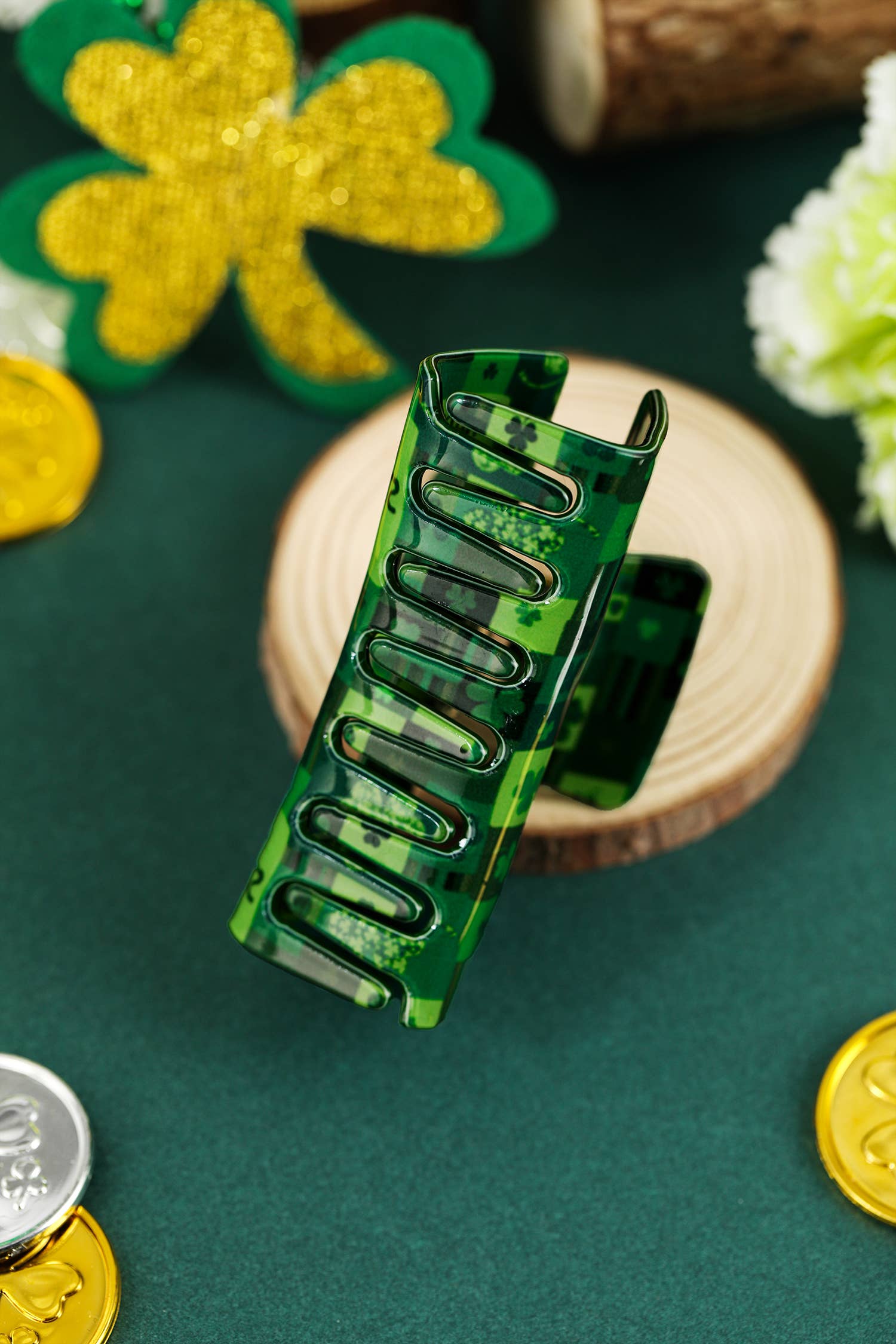 St Patricks Day Claw Clip